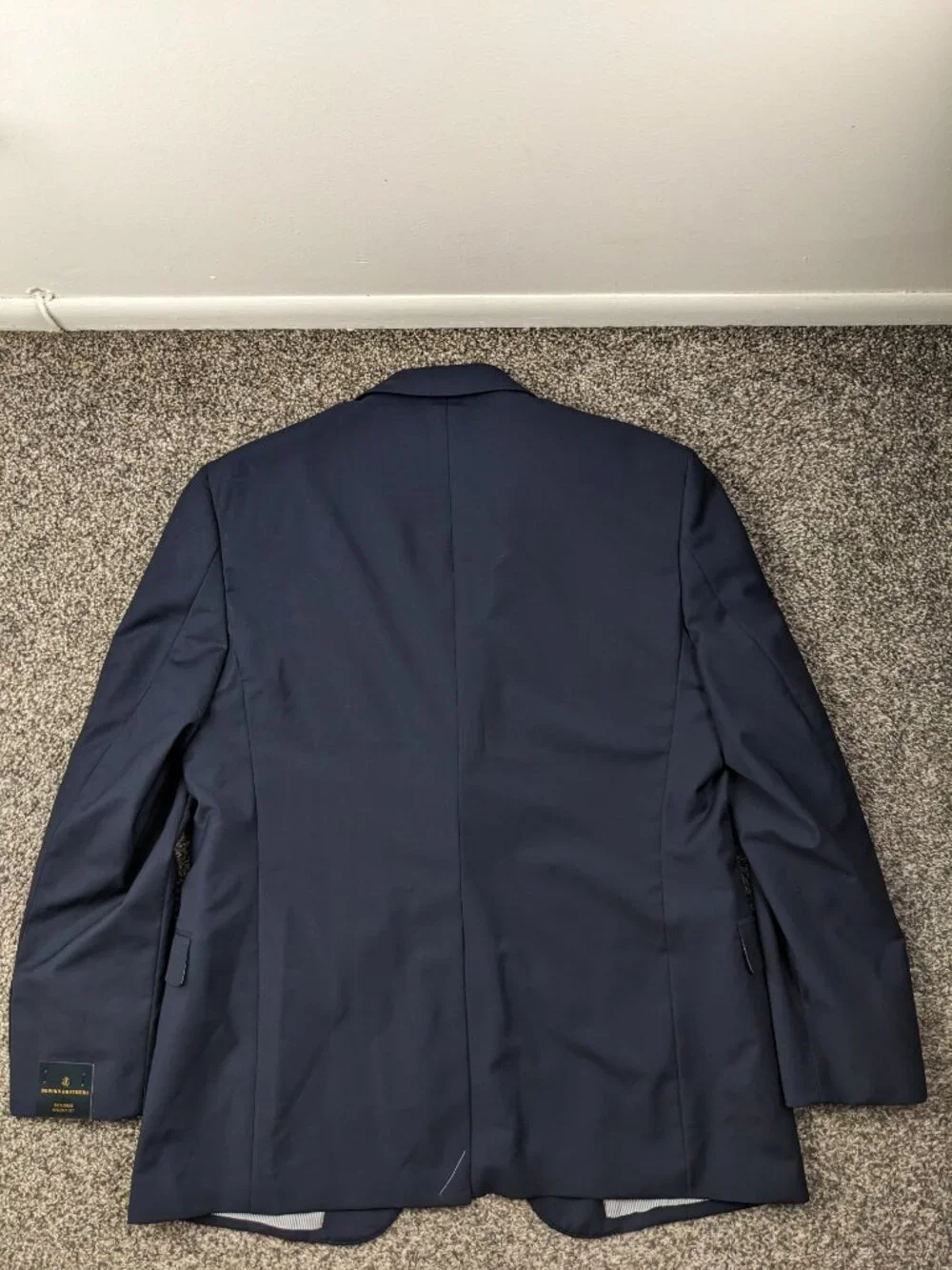 NWT Brooks Brothers Sport Coat Wool Explorer Navy Blue 44R Regent Fit $349